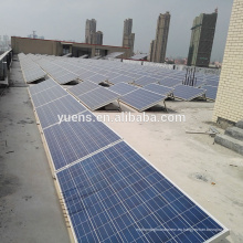 Planta de energía solar latas de techo plano solar montaje 250KW de energía solar